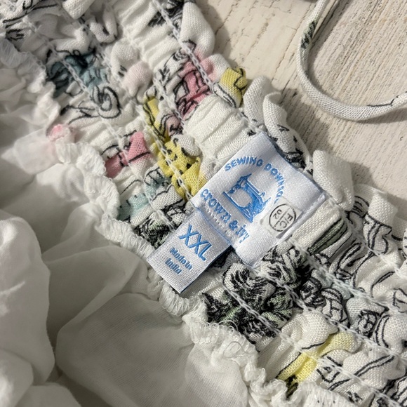 Sewing Down South X Crown & Ivy Taylor Printed Maxi Dress with Beaded Tassels - Picture 6 of 11